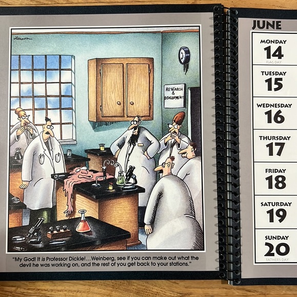 gary larson Other The Far Side 993 Desk Calendar By Gary Larson